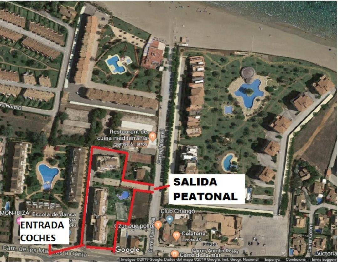 Apartamento Con Wifi A 50M De La Playa Денія Екстер'єр фото